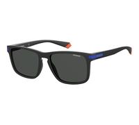Polaroid PLD 2088/S Occhiali, Mtblkblue, 55 Unisex-Adulto