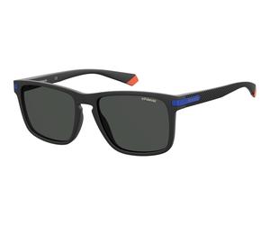 Polaroid Active Collection PLD2088/S 0VK/M9 Polarized, Polarizzato, Nero, Plastic, Unisex occhiali da sole 55