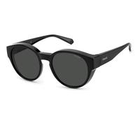 Polaroid Ancillaries Pld 9017/s 08A/M9 BLACK GREY Sunglasses Unisex Polycarbonate, Standard, 55