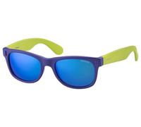 Polaroid Bambino P0115 UDF/JY Occhiali da sole Plastica Blu Blu Squadrata Normale