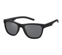 Polaroid PLD 8018/S 47 Occhiali, YYV/Y2 Black Rubber, Unisex-Bambini