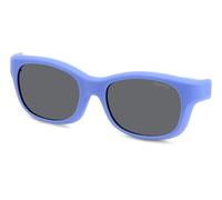 Polaroid Bambino PLD K006 CL-ON 09S/M9 Clip on Plastica Lilla Grigio Squadrata Polarizzata