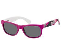 Polaroid P0300 Y2, Occhiali da Sole Unisex - Bambini, Rosa (Tcs/Y2 Pk Camufuchs), 43
