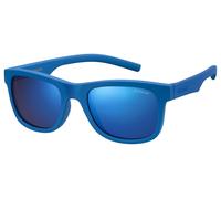 Polaroid Occhiali da sole unisex per bambini PLD 8020/S Jy Zdi 46 blu