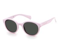 Polaroid Kids Pld 8040/s 35J/M9 PINK Sunglasses Baby Girls Polycarbonate, Standard, 44