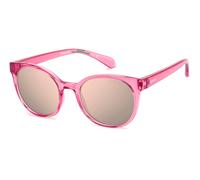 Polaroid Bambino Polaroid PLD 8076/S 35J/JQ Occhiali da sole bambino Policarbonato Rosa Rosa Farfalla Polarizzata Multistrato