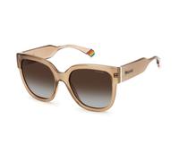 Polaroid Beige Plastic Sunglasses
