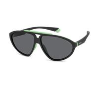 Polaroid Black Rubber Sunglasses
