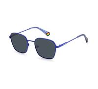 Polaroid Blue Stainless Steel Sunglasses