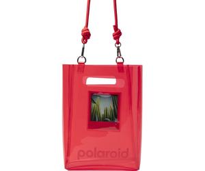 Polaroid Clear TPU Cube Bag 100% riciclato rosso