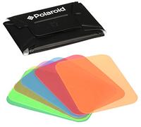Polaroid Diffusore universale in gel morbido (inclusi blu, rosso, verde, ambra, giallo e rosa) per Canon EOS, Nikon, Olympus, Pentax, Sony, Sigma, & Other External Flash Units