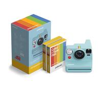 Polaroid - Fotocamera istantanea NOW+ Gen 3 - Pacchetto fotocamera blu artico + pellicola a colori (16 foto)
