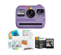 Polaroid Go Generation 2 Instant Camera Bundle (Viola) | Modalità doppia esposizione, autotimer (3 pezzi)