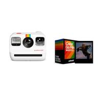 Polaroid Go Generation 2 White & 6211 Pellicola a colori per Go - confezione doppia - cornice nera, 16 pellicole (l'imballaggio può variare)