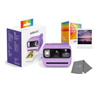 Polaroid Go Generation 3 - Mini fotocamera istantanea a pellicola con 16 foto a colori e panno per lenti, colore viola, compatibile solo con Go Film