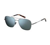 Polaroid Gray Metal Sunglasses