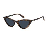 Polaroid - Havana Scuro/Blu Occhiali da sole - - Accessories - Donna - Marrone - ONE SIZE