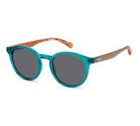 Polaroid Junior PLD 8061/S TCF/M9 Occhiali da sole Policarbonato Azzurro Grigio Pantos Polarizzata