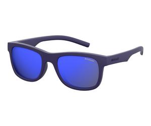 Polaroid Junior PLD8020/S CIW/JY Polarized, Polarizzato, Blu, Plastic, Unisex occhiali da sole 46