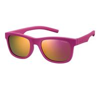 Polaroid Junior PLD8020/S CYQ/AI Polarized, Polarizzato, Rosa, Plastic, Unisex occhiali da sole 46