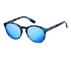 Polaroid Junior PLD8024/S JBW/5X Polarized, Polarizzato, Blu, Plastic, Unisex occhiali da sole 47