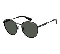 Polaroid Pld 8039/s, Occhiali Da Sole Unisex Bambini E Ragazzi, Nero, 49