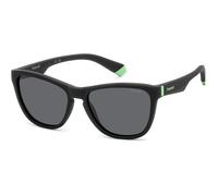 Polaroid Junior PLD8056/S 003/M9 Polarized, Polarizzato, Nero, Plastic, Unisex occhiali da sole 49