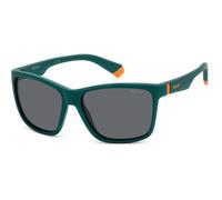 Polaroid Junior PLD8057/S DLD/M9 Polarized, Polarizzato, Verde, Plastic, Unisex occhiali da sole 50