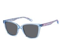 Polaroid Junior PLD8062/S MVU/M9 Polarized, Polarizzato, Blu, Plastic, Unisex occhiali da sole 48