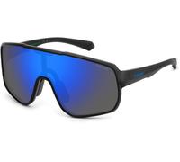 POLAROID KIDS PLD 8070/S Occhiali, Matte Black, STANDARD Unisex Adulto
