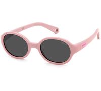 Polaroid Junior PLDK004/S 35J/M9 Polarized, Polarizzato, Rosa, Plastic, Unisex occhiali da sole 42