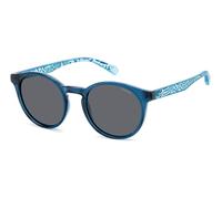 POLAROID KIDS SUNGLASSES FRAMES PLD 8061/S BLUE AZURE 46/18/130 UNISEX BAMBINI, Blu (Blue Azure), 46/18/130