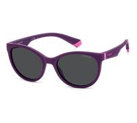 Polaroid Junior PLD8065/S B3V/M9 Polarized, Polarizzato, Viola, Plastic, Unisex occhiali da sole 49