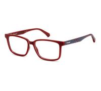Polaroid Junior Polaroid PLD D844 C9A Montature da vista Eco-poliammide Rosso Squadrata Normale