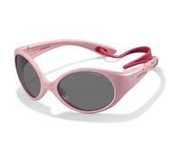 Polaroid Kids Pld 8010/s NM9/Y2 IVORY PINK Sunglasses Baby Boys Polycarbonate, Standard, 47