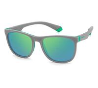 POLAROID KIDS PLD 8049/S Occhiali de sole da uomo Grigio e verde