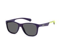 Occhiali da Sole Polaroid PLD 8052/S Matte Black Green/Grey 47/13/130 unisex