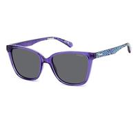 POLAROID KIDS PLD 8062/S Occhiali, Viola, 48/15/130 Unisex-Bambini e Ragazzi