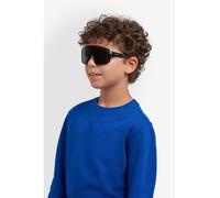 Polaroid Junior Polaroid PLD 8070/S 807/M9 Occhiali da sole bambino Policarbonato Nero Grigio Maschera Polarizzata