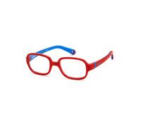 Polaroid Junior PLDK003 4E3, Rosso, ECO plastic, Unisex occhiali 43