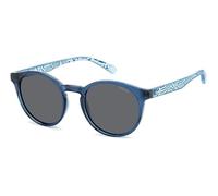 POLAROID KIDS SUNGLASSES FRAMES PLD 8061/S BLUE AZURE 46/18/130 UNISEX BAMBINI, Blu (Blue Azure), 46/18/130