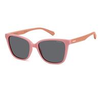 POLAROID KIDS SUNGLASSES FRAMES PLD 8062/S PINK 48/15/130 UNISEX BAMBINI, rosa, 48/15/130