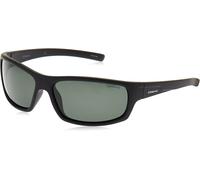 Polaroid Men'S P8411 Rc 9Ca Sunglasses, Black/Green Polarized, 63 UK