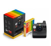 Polaroid Now Gen 3 Fotocamera istantanea USB-C nera + pellicola a colori i-Type da 8 foto