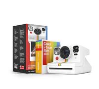 Polaroid Now+ Generation 2 - Fotocamera + Film Bundle (16 foto incluse) - Bianco - Fotocamera a pellicola istantanea controllata da app Bluetooth - 6437