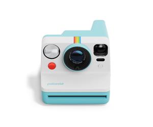 Polaroid Now Generation 3 Macchina Fotografica Istantanea - Doppia lente autofocus, film i-Type, flash migliorato, design iconico, ricaricabile USB-C -Blu Artico - Nouvo