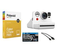 Polaroid Now i-Type - Fotocamera istantanea con pellicola a colori Polaroid (bianco)