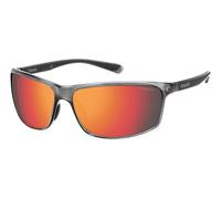 Polaroid Occhiali da sole PLD 7036/S Grigio/Verde Rosso 63/14/130 Unisex