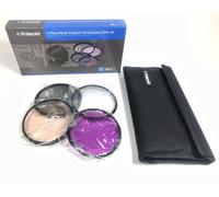 Polaroid Optics Kit Filtri Fotocamera 82 Mm 4 Pezzi Multi-Coated