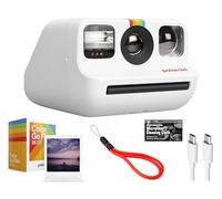 Polaroid Originals Bundle Go - Fotocamera istantanea con pellicola a colori e panno in microfibra